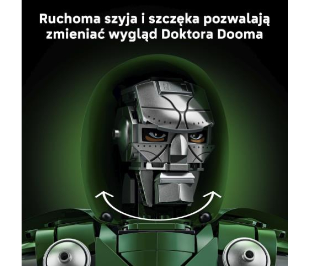 LEGO Marvel 76345 Popiersie Doktora Dooma - 1577951 - zdjęcie 10